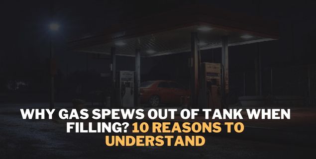 Gas Spews Out of Tank